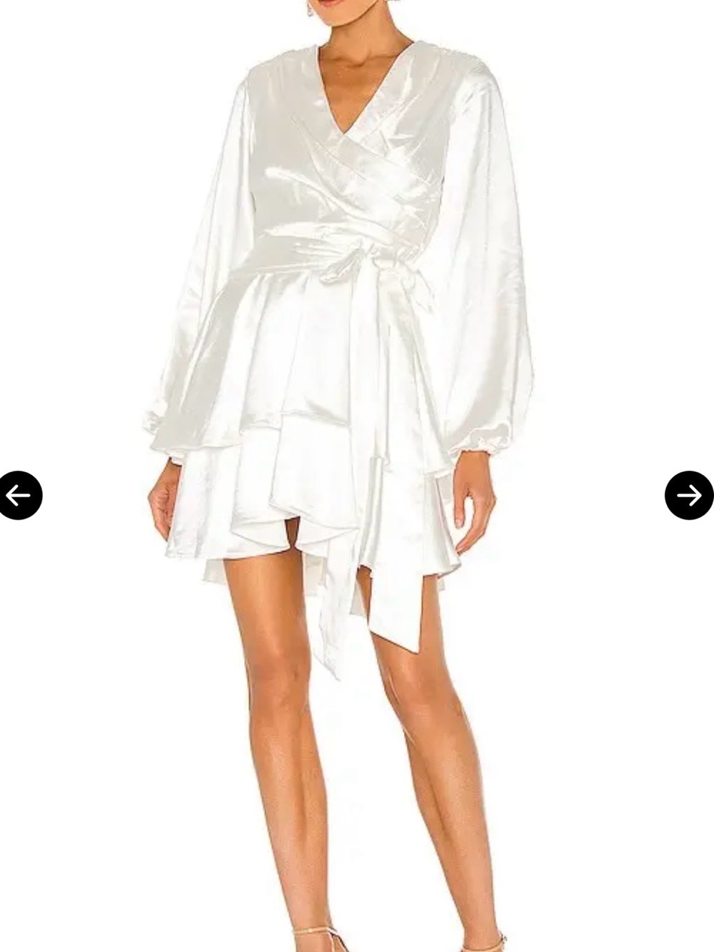 ELLIATT Lynx Dress in Ivory